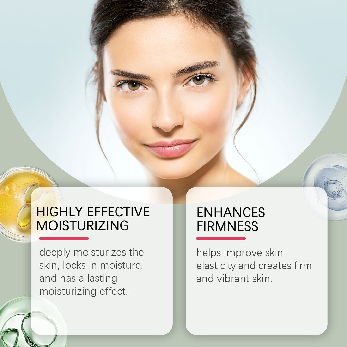 Nourishing Moisturizing Firming And Improving Skin Elasticity, Replenishing Moisture And Enriching Face