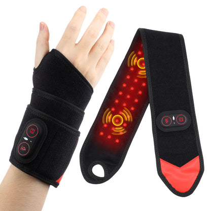 Red Light Heat Wrist Heating Vibration Massage Wrist Straps