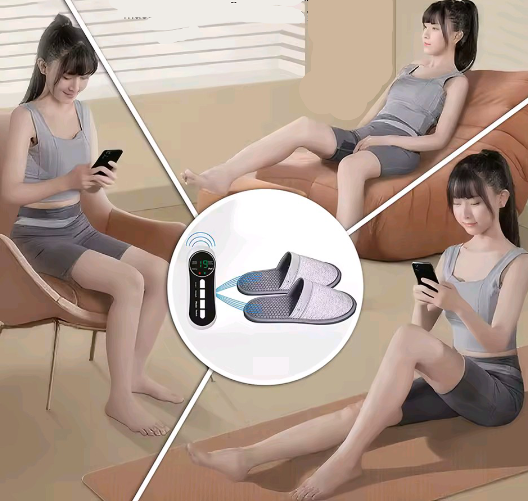 Siovene EMS Foot Massager Slippers | Tired Feet Relief